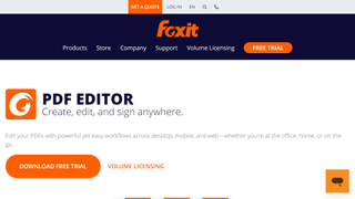 Screenshot of Foxit PDF Editor
