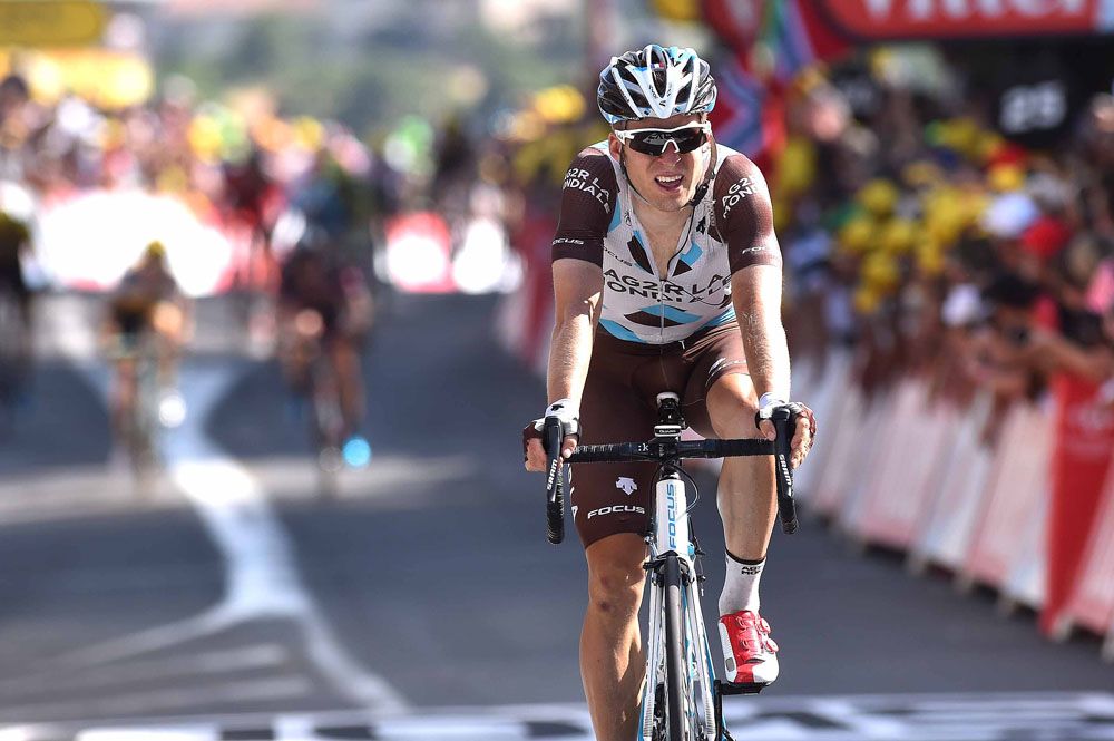 Jan Bakelants finished third