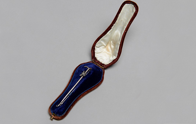 Vintage Silver Stock Pin