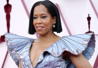 Regina King attends the 93rd Annual Academy Awards at Union Station on April 25, 2021 in Los Angeles, California.