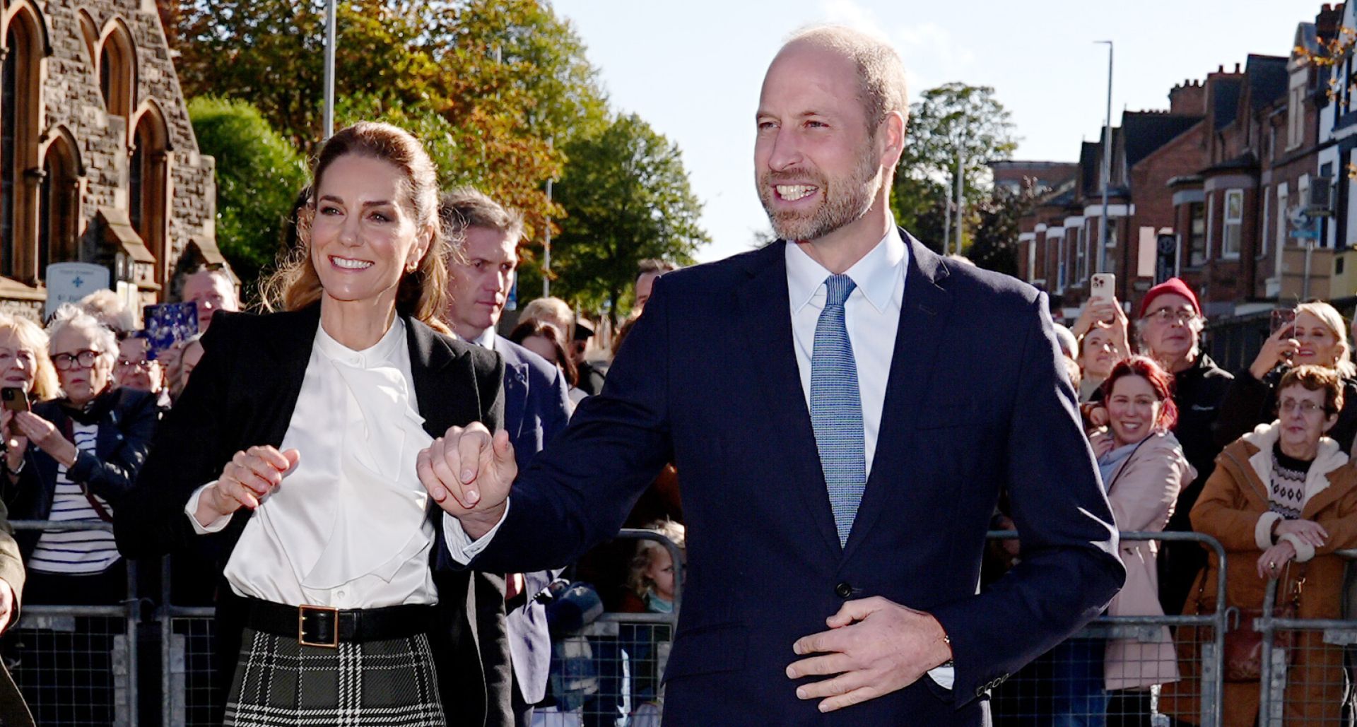 Royal polish meets romantic plaid as Kate steps into autumn's quiet mood