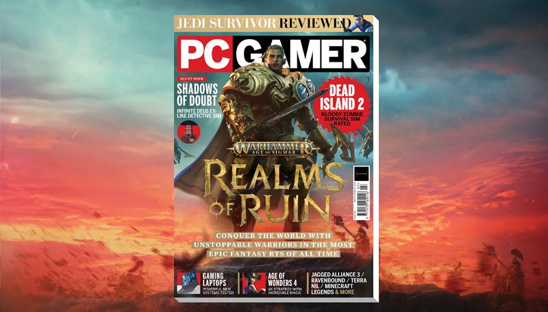 PC Gamer UK July issue on sale now: Warhammer Age of Sigmar: Realms of Ruin