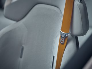 Polestar Precept production car - interior view of safety belt