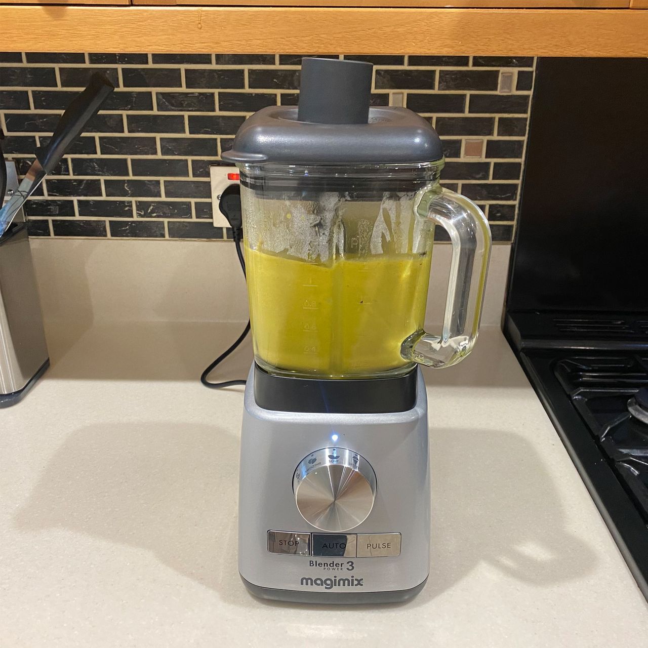 Image of Magimix blender during testing