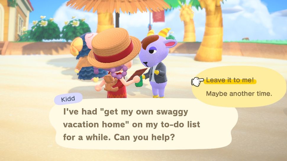 How to remove a villager in Animal Crossing New Horizons Happy Home