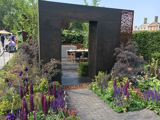 The Urban Flow Garden at the 2018 RHS Chelsea Flower Show at the Royal Hospital Chelsea, London. (Pic: Toby Keel/Country Life)