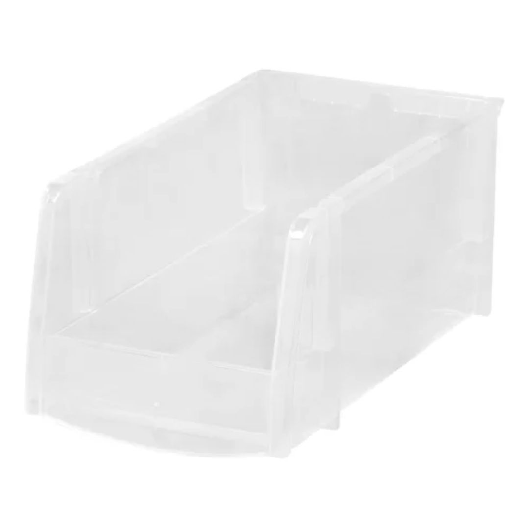 Transparent Plastic Bin Set
