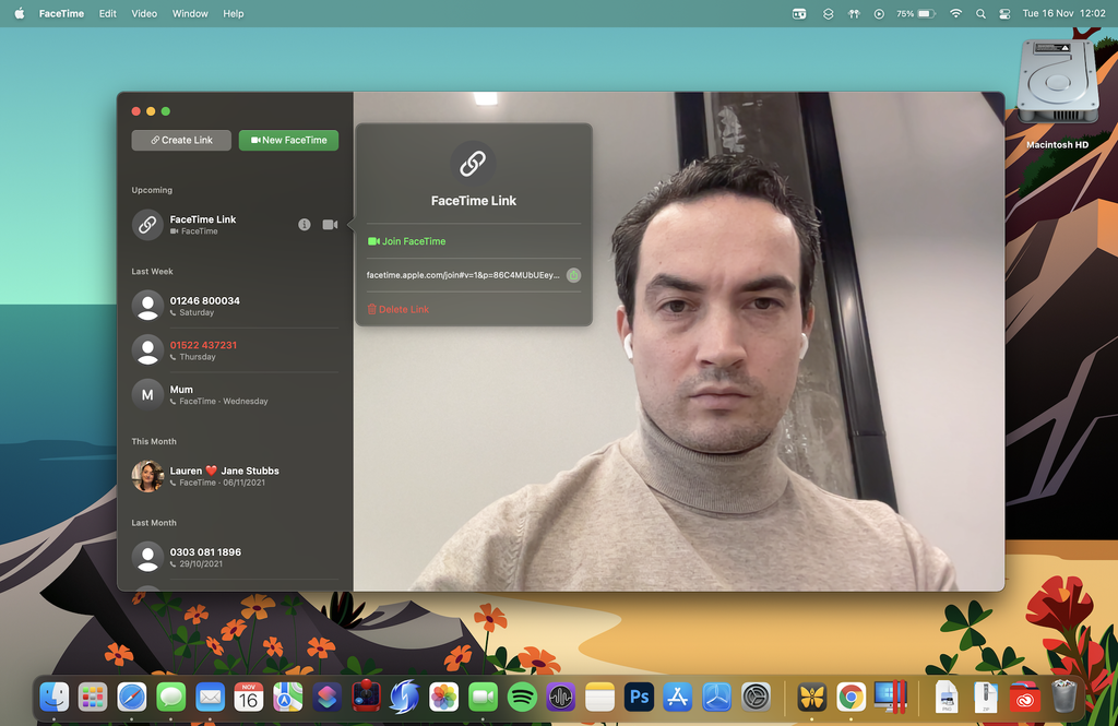 How to create a FaceTime link meeting in macOS Monterey TechRadar