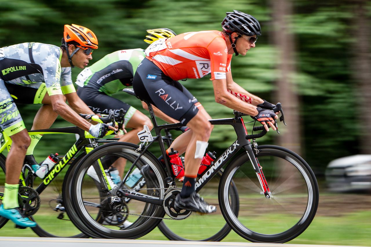 Danny Pate on the move during the Winston-Salem Classic.