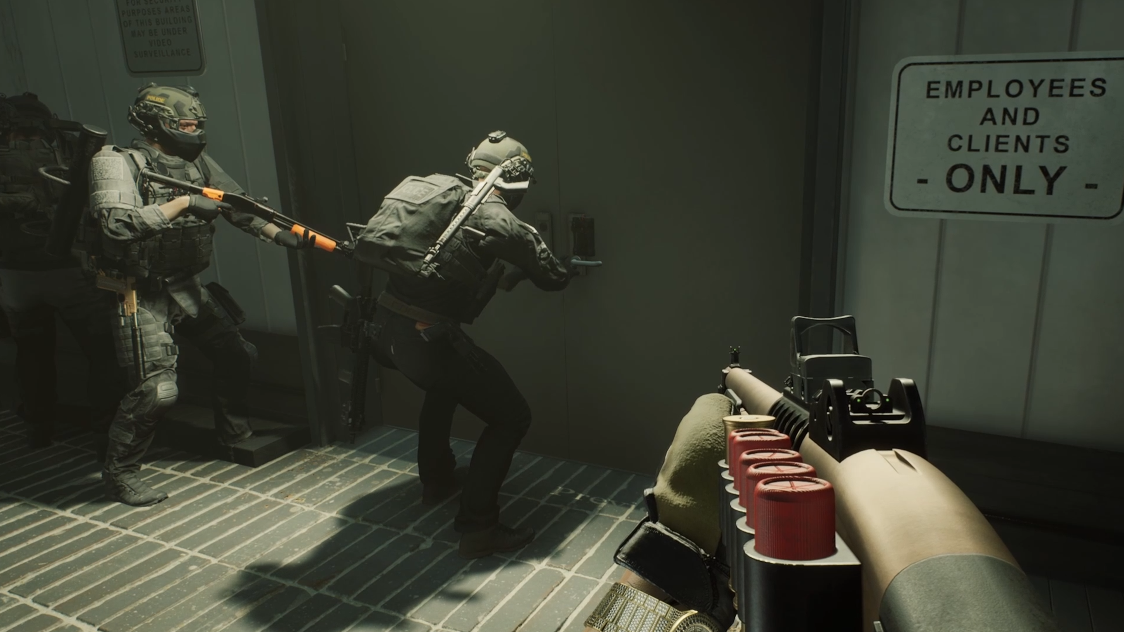 Ready or Not; game screens from PS5