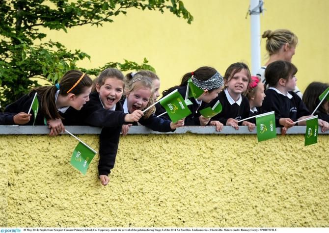 Pupils from Newport Convent Primary School, Co. Tipperary