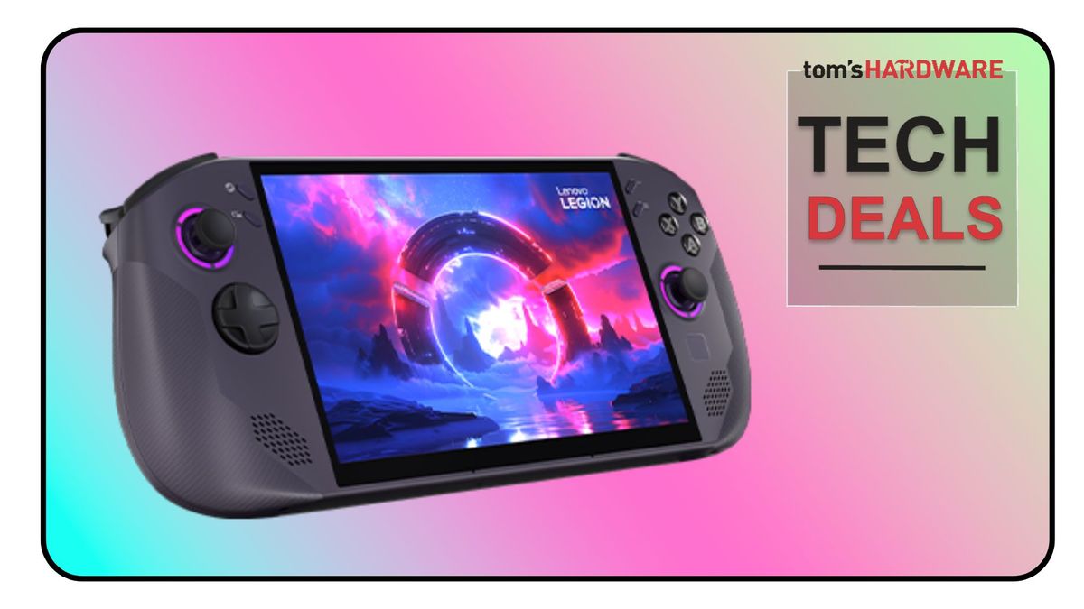 Lenovo's powerful Steam Deck rival handheld just hit a record-low price on Amazon UK — 8-inch Legion Go S running SteamOS now under £428, with 16GB RAM and 1TB SSD