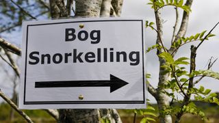 British country sports: bog snorkelling