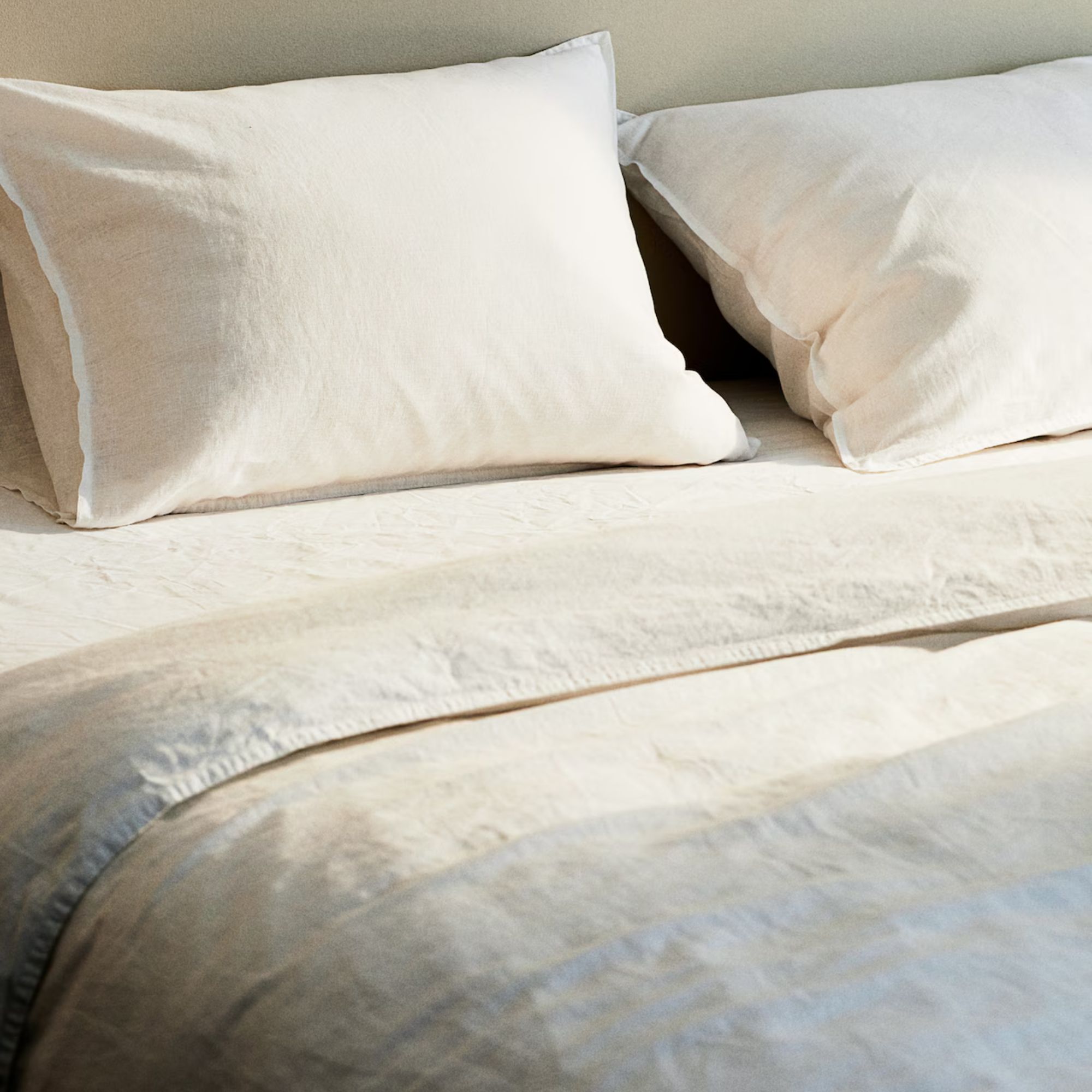 Linen-Blend Duvet Cover Set
