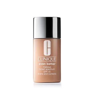 Clinique Even Better Makeup Medium Coverage Foundation Broad Spectrum Spf 15 | Evens Skin Tone + Reduces Dark Spots, Cream Chamois