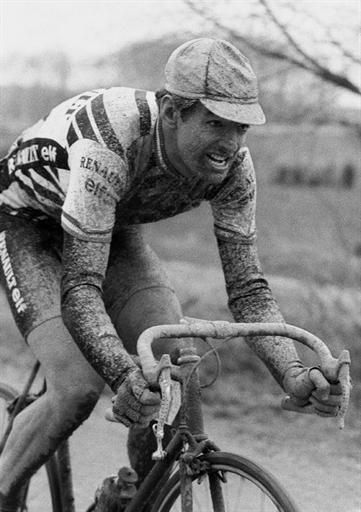 Marc Madiot on his way to victory in 1985