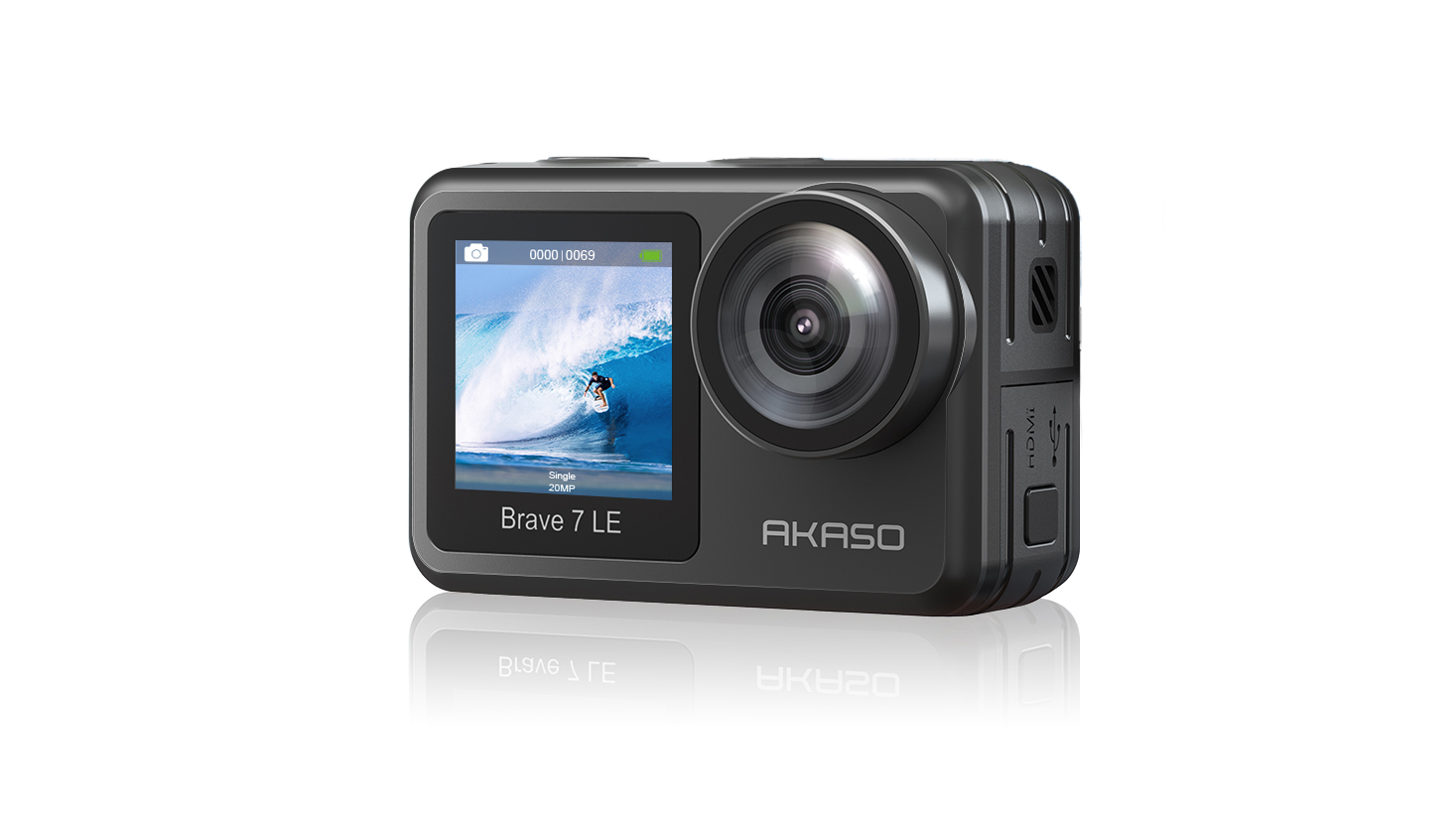 Akaso Brave 7 LE action camera review: A front screen-enabled action ...