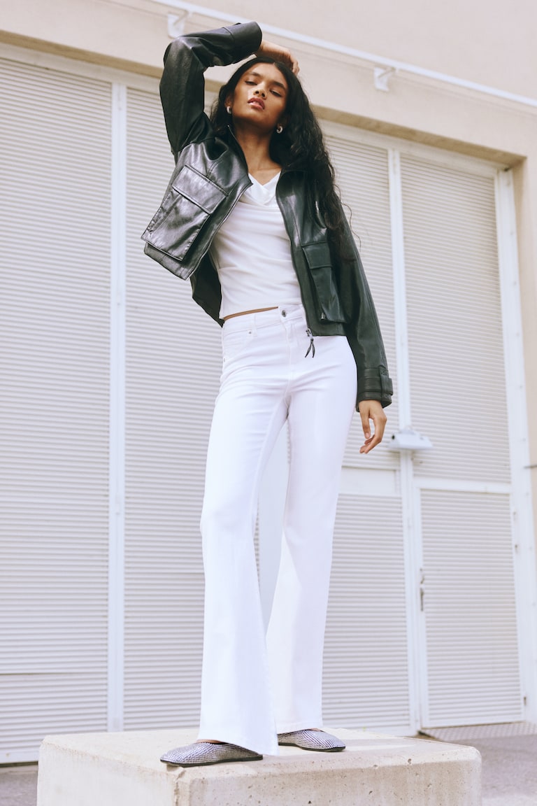 Flared High Jeans