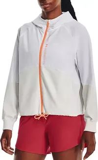 Under Armour Women's Woven Full-Zip Jacket