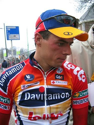 Belgian Bj&ouml;rn Leukemans wasn't happy with his result