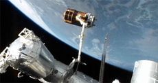  Japan's unmanned HTV-3 cargo ship