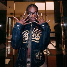 Doechii's vintage nails