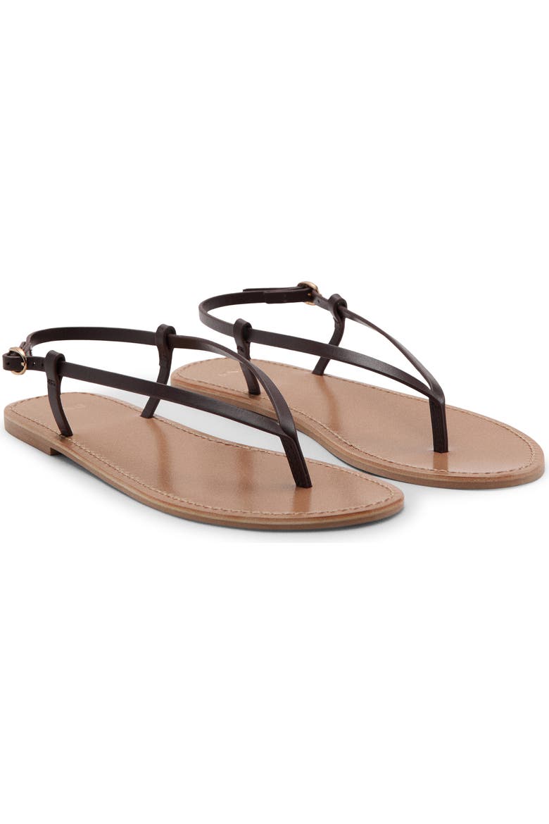 Ankle Strap Thong Sandal
