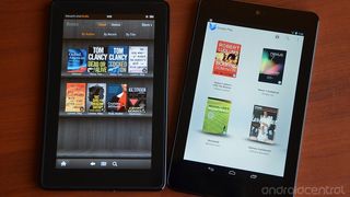 Kindle Fire and Nexus 7.