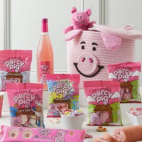 Percy Pig's Fabulous Goody BasketThe perfect gift for any Percy Pig fan, with all of the best Percy variations, from Phizzy pig tails to Party Percy's and your own Percy Pig toy!