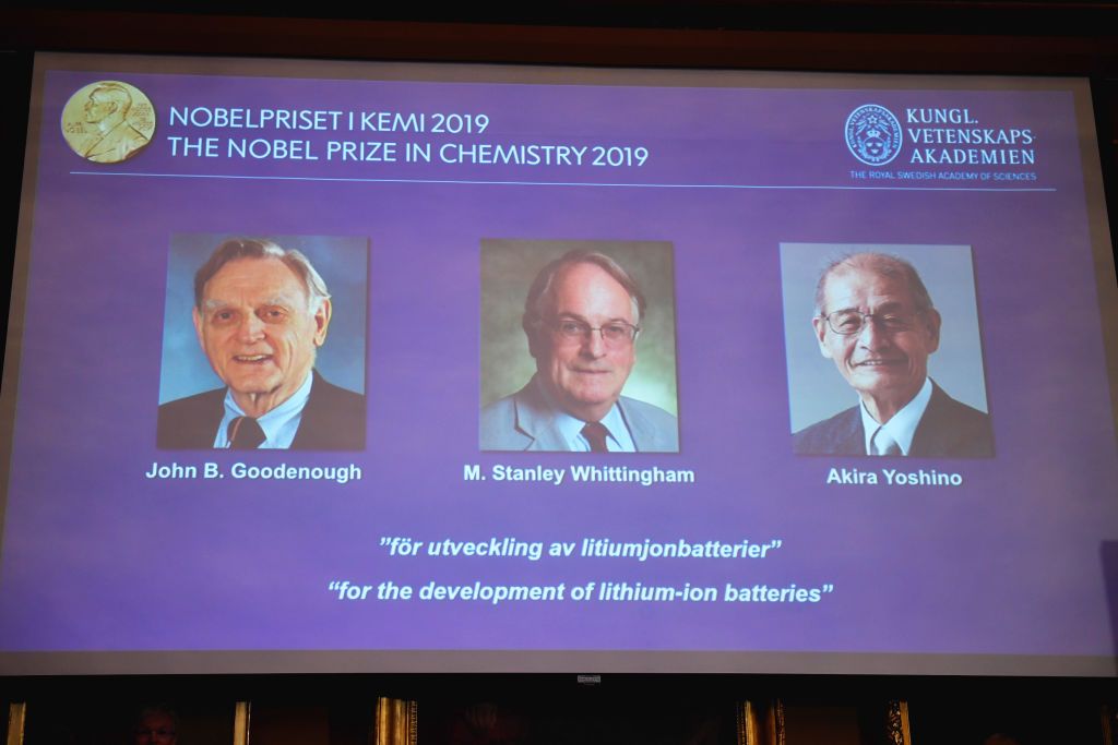 2019 Nobel Chemistry laureates