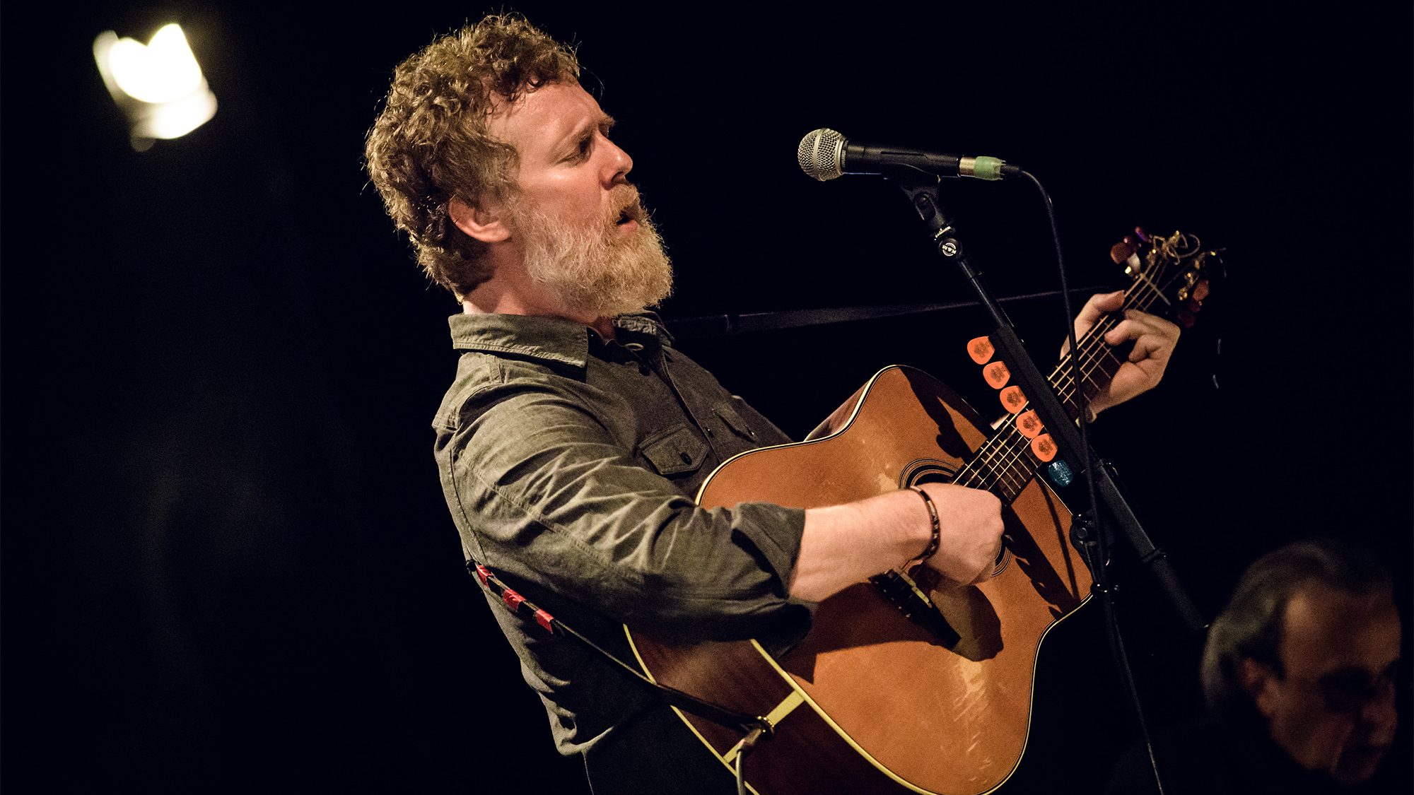 Glen Hansard performs live on stage during a concert at Tempodrom on November 25, 2016 in Berlin, Germany.