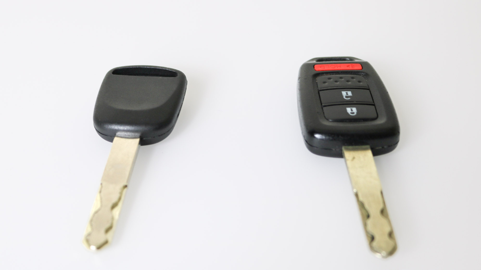 Un par de llaves para una Honda CRV 2014