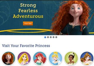 Disney Princess screengrab