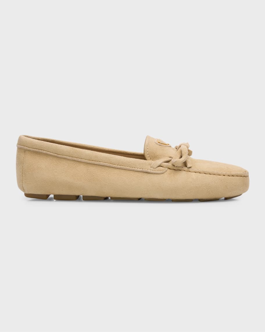 Suede Bow Drivers