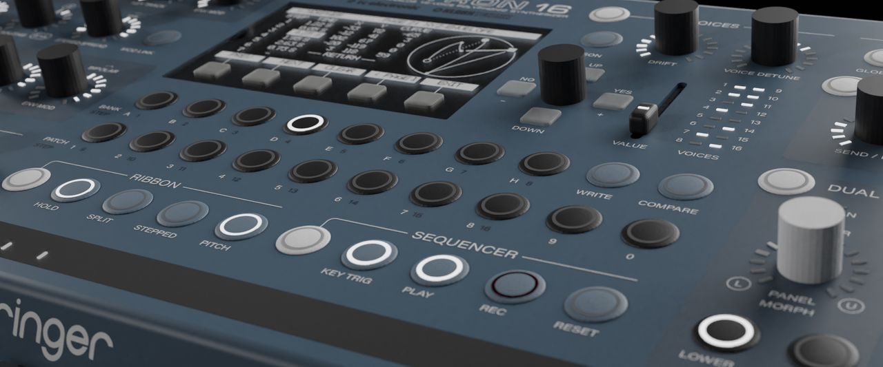 Heinakroon Positron16 concept for Behringer