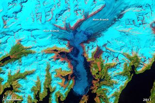 Alaska's Columbia Glacier in 2011.