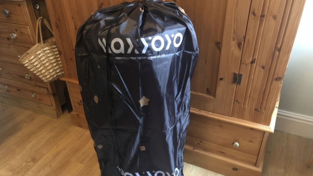 The Maxyoyo Japanese Floor Mattress in storage bag
