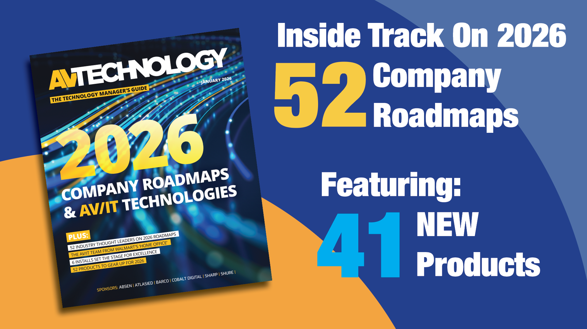 NOW AVAILABLE! AV Technology Manager’s Guide to Company Roadmaps and AV/IT Technologies for 2026