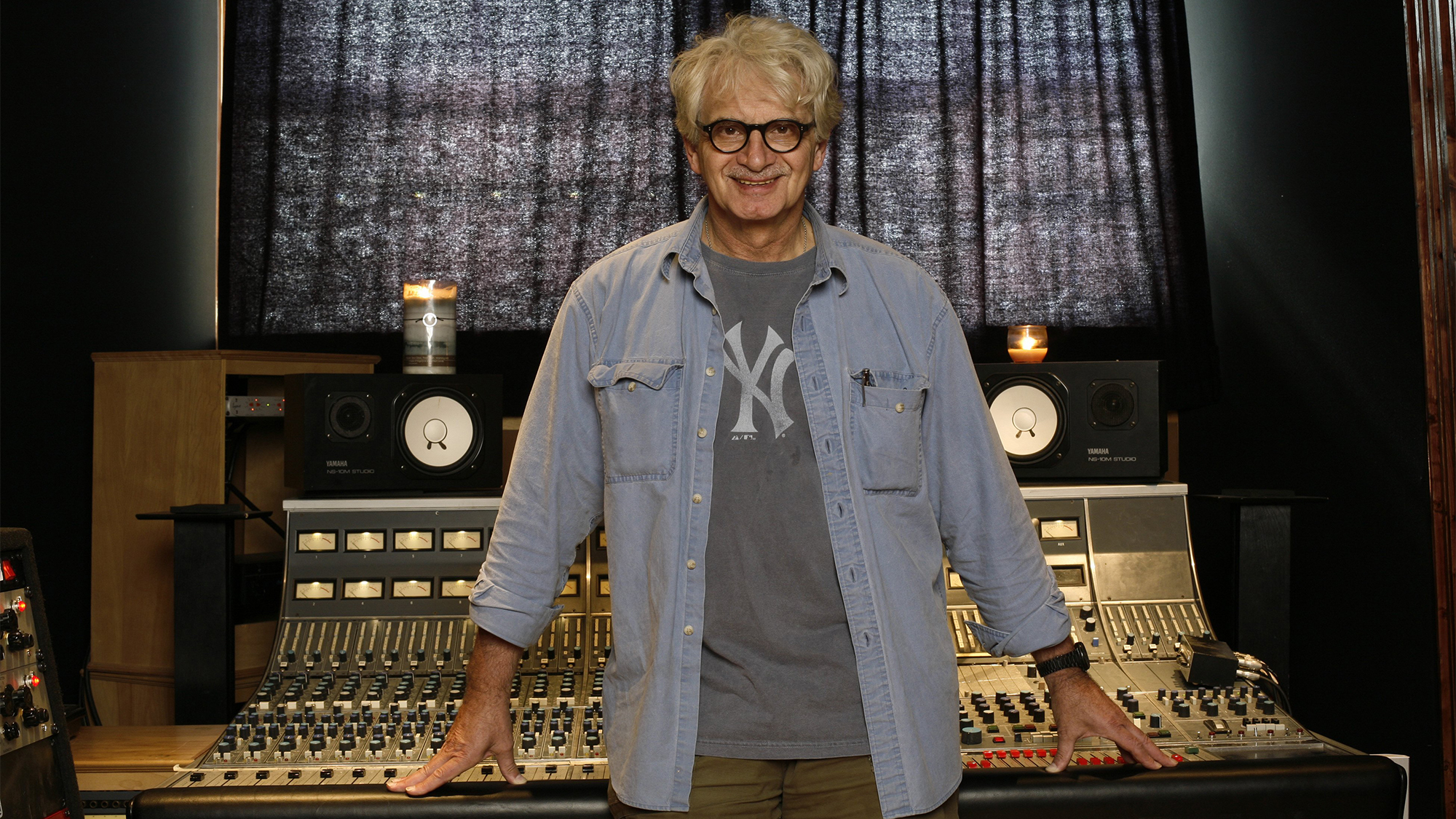 Record producer Jack Douglas (John Lennon, Aerosmith) poses at Swing House recording studios in Los Angeles, California on October 1, 2010.