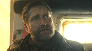 Gerard Butler as John Garrity in "Greenland 2: Migration" (2026).