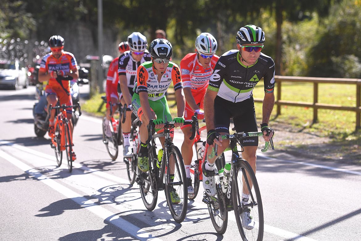 Jacques Janse van Rensburg in the breakaway