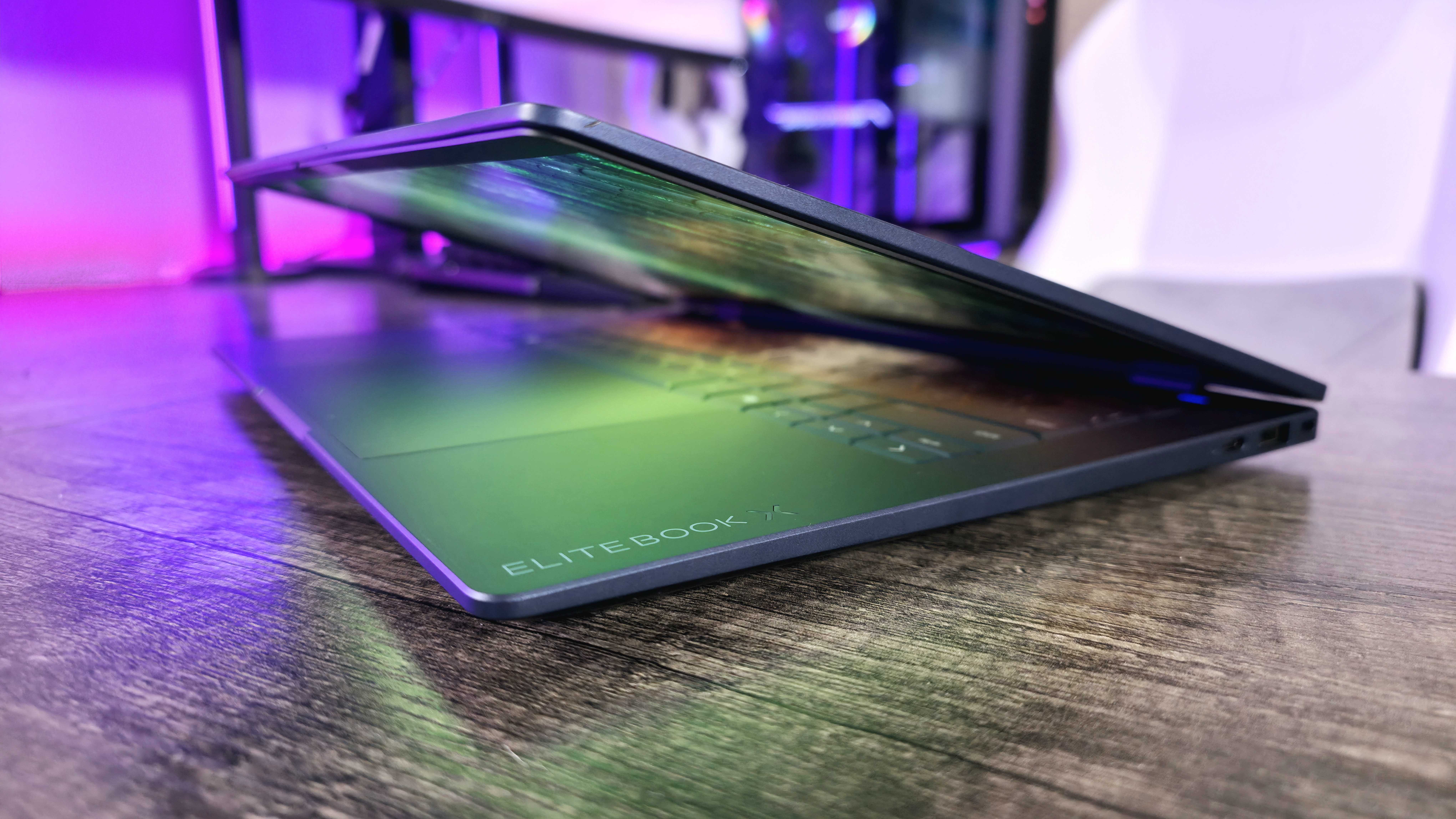 Image of the pre-production HP EliteBook X 14 (G2i) laptop.