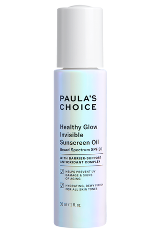 .Paula’s Choice Healthy Glow Invisible Sunscreen Oil 