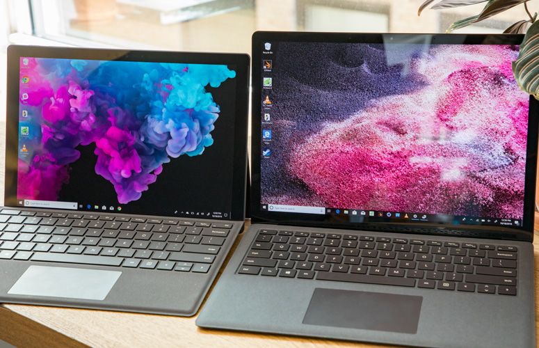 Surface Laptop 2 vs. Surface Pro 6