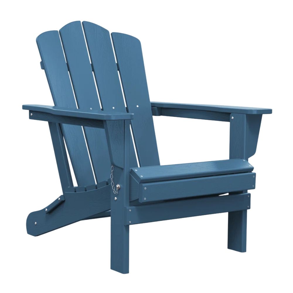 Wolak Polyethylene Folding Adirondack Chair