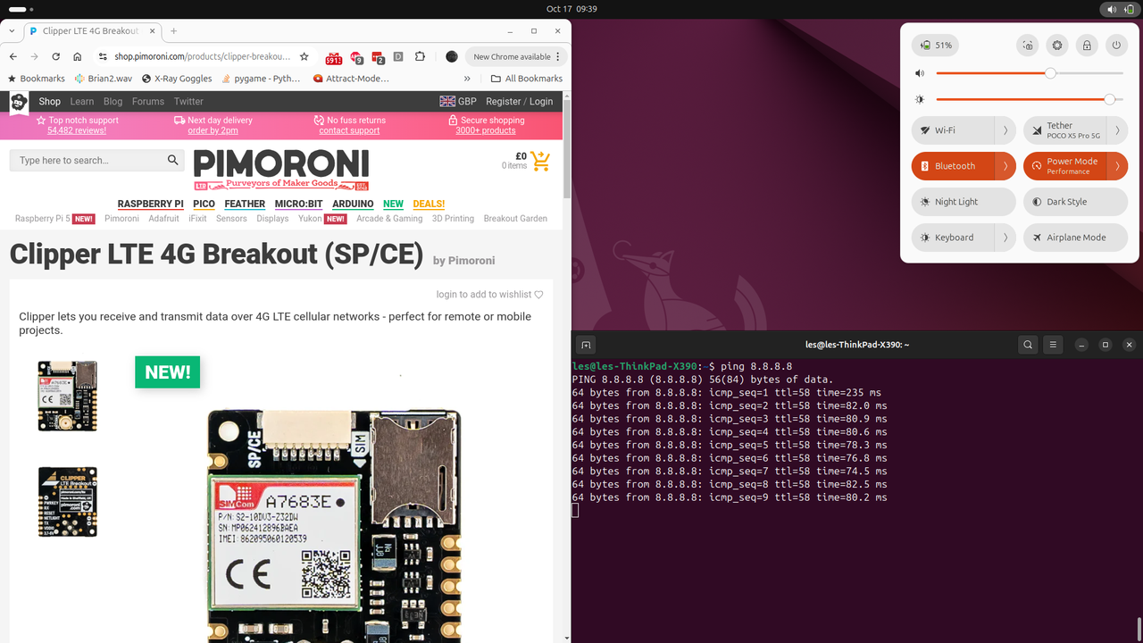 Pimoroni Clipper 4G