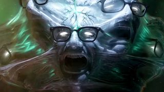 The NPC Lodi from Destiny 2's Edge of Fate expansion, having a bad day.