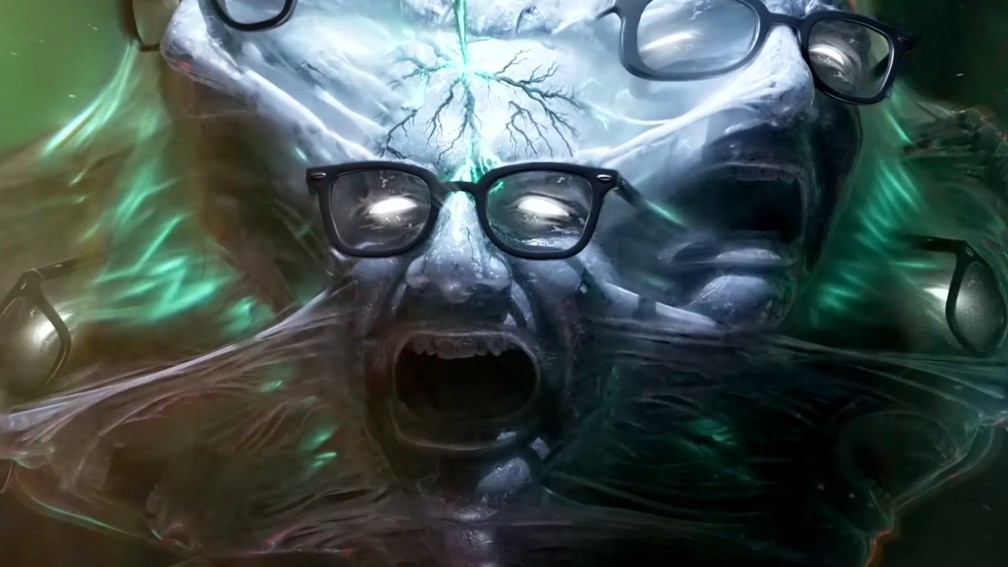 The NPC Lodi from Destiny 2's Edge of Fate expansion, having a bad day.