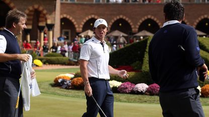 Rory McIlroy at the 2012 Ryder Cup