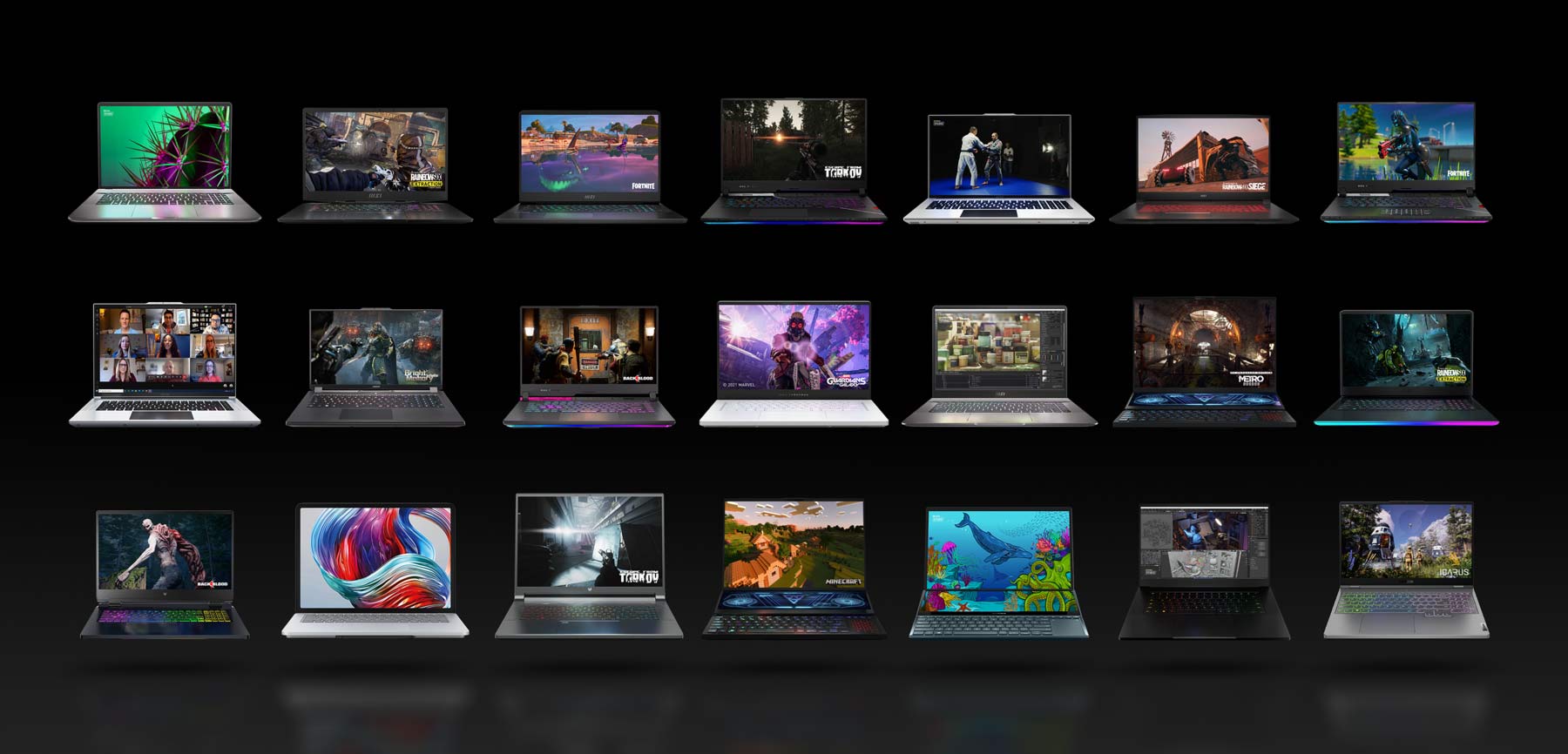 Nvidia partner laptops 2022